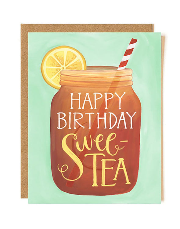 Swee-Tea Birthday Card
