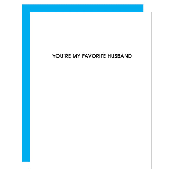 Favorite Husband Card