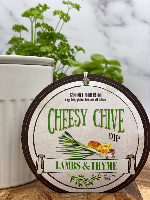 Lambs & Thyme - Cheesy Chive Dip - Dozen