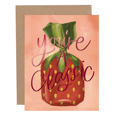 1canoe2 | One Canoe Two Paper Co. - Strawberry Candy Valentine Greeting Card