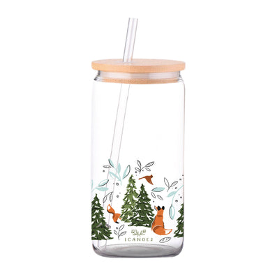 1canoe2 | One Canoe Two Paper Co. - Winter Fox Glass Can