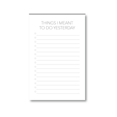 Pretty Alright Goods - Meant To Do - Notepad