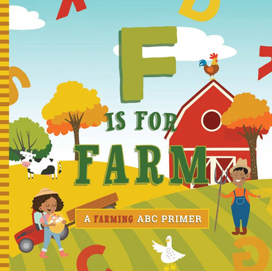 F is for Farm Board Book