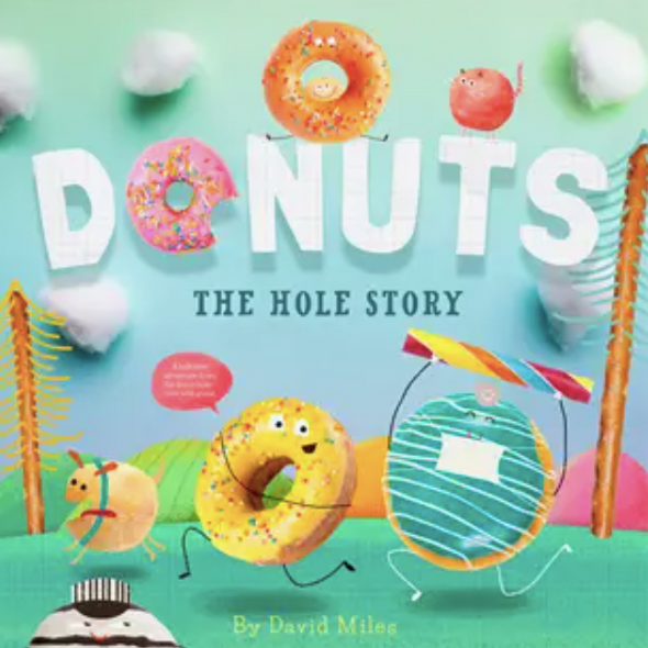 Donuts- The Hole Story Hardcover Book