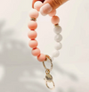 Hands-Free Silicone Beaded Keychain Wristlet