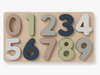 Large Soft Silicone Number Puzzle for Toddlers