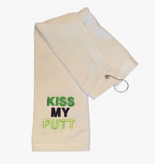 Kiss My Putt Golf Towels