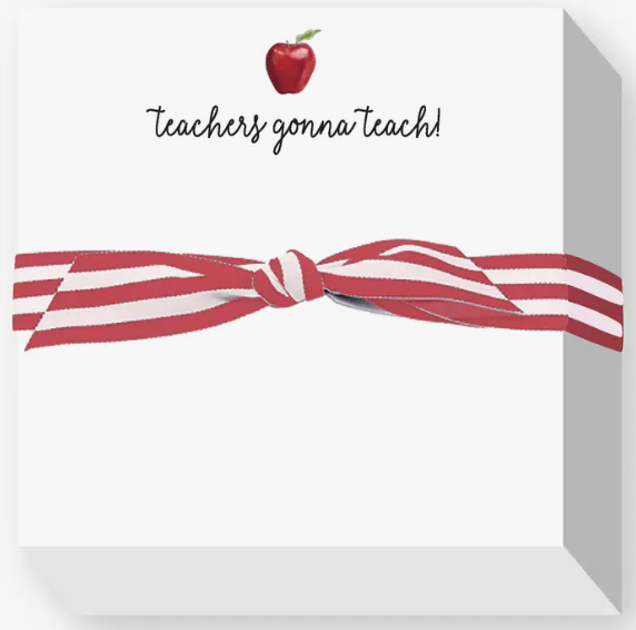 Teachers Gonna Teach Chubbie Notepad