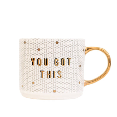 Sweet Water Decor - You Got This Gold Tile Coffee Mug - Home Decor & Gifts