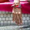 Grace Two Color Block Stretch Bracelet